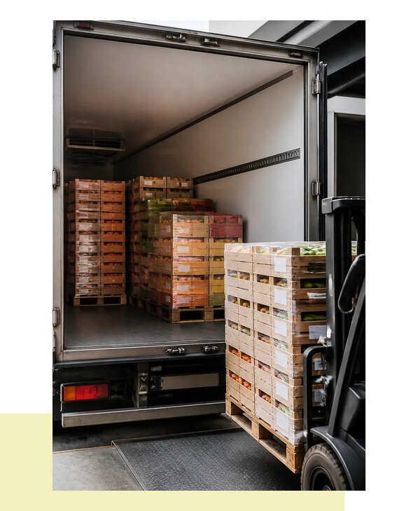 Перевозка сельхозпродукции на паллетах с доставкой в Вязники